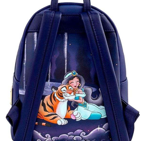 Loungefly- Disney Aladdin Jasmine Castle Series Mini Backpack - Picture 3 of 4